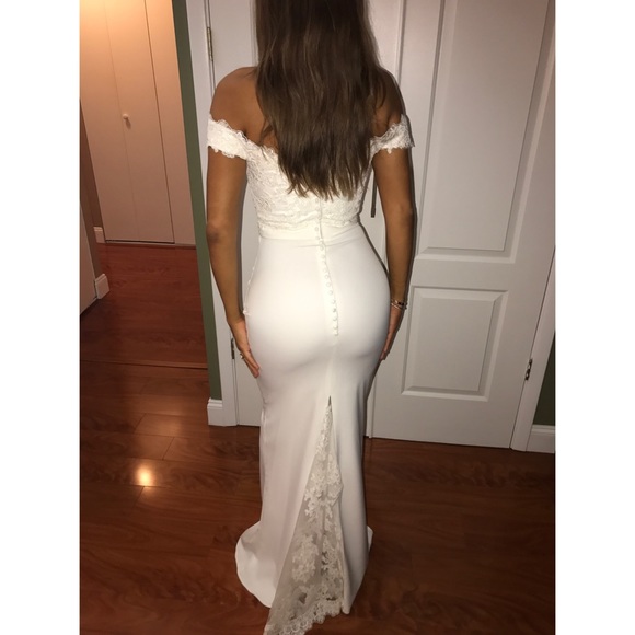 Wedding/Bridesmaid Mermaid Fitted Gown - Picture 3 of 8